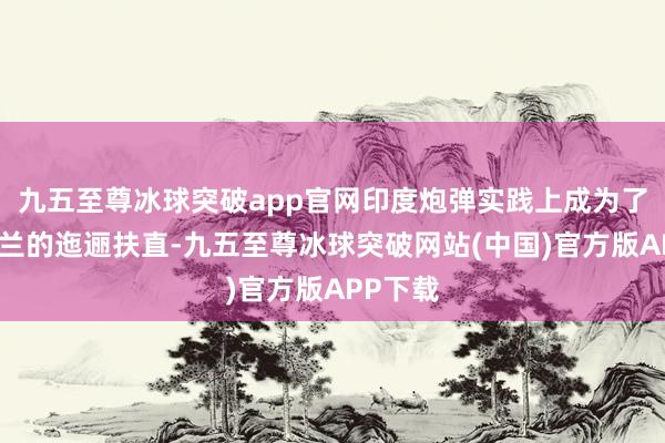 九五至尊冰球突破app官网印度炮弹实践上成为了对乌克兰的迤逦扶直-九五至尊冰球突破网站(中国)官方版APP下载