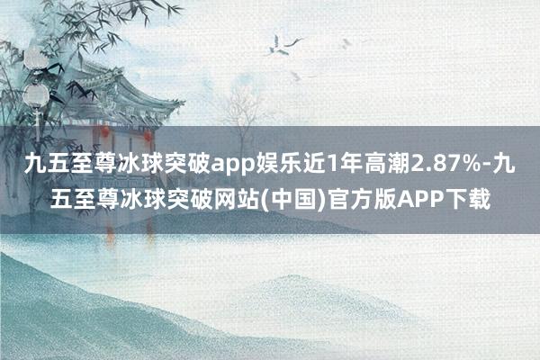 九五至尊冰球突破app娱乐近1年高潮2.87%-九五至尊冰球突破网站(中国)官方版APP下载